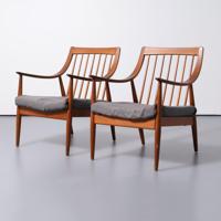 Pair of Peter Hvidt & Orla Molgaard-Nielsen Lounge Chairs - Sold for $1,792 on 02-21-2026 (Lot 54).jpg